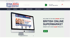Desktop Screenshot of britishonlinesupermarket.com